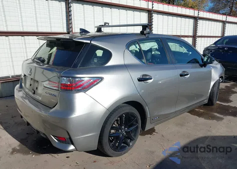 2016 Lexus Ct 200H из США, поврежденный, VIN JTHKD5BH1G2263768